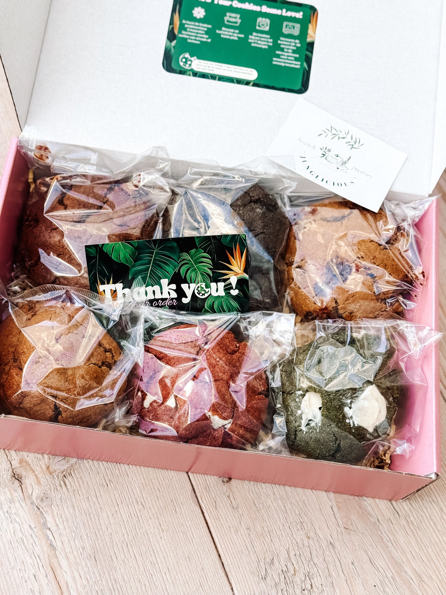 Chunky Cookie MIX box - 6 cookies (verzending)
