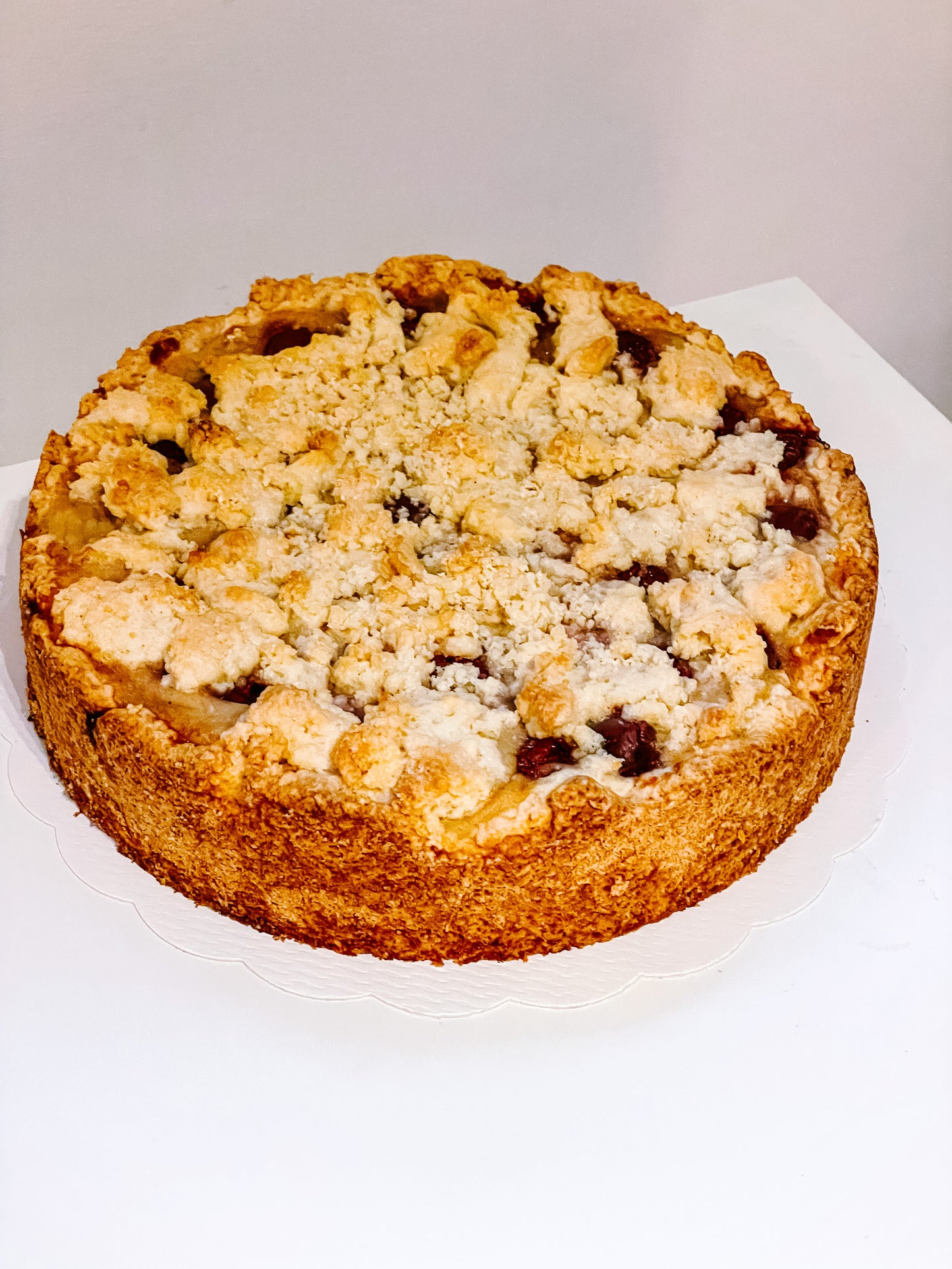 Cherry Vanilla Pudding Cake